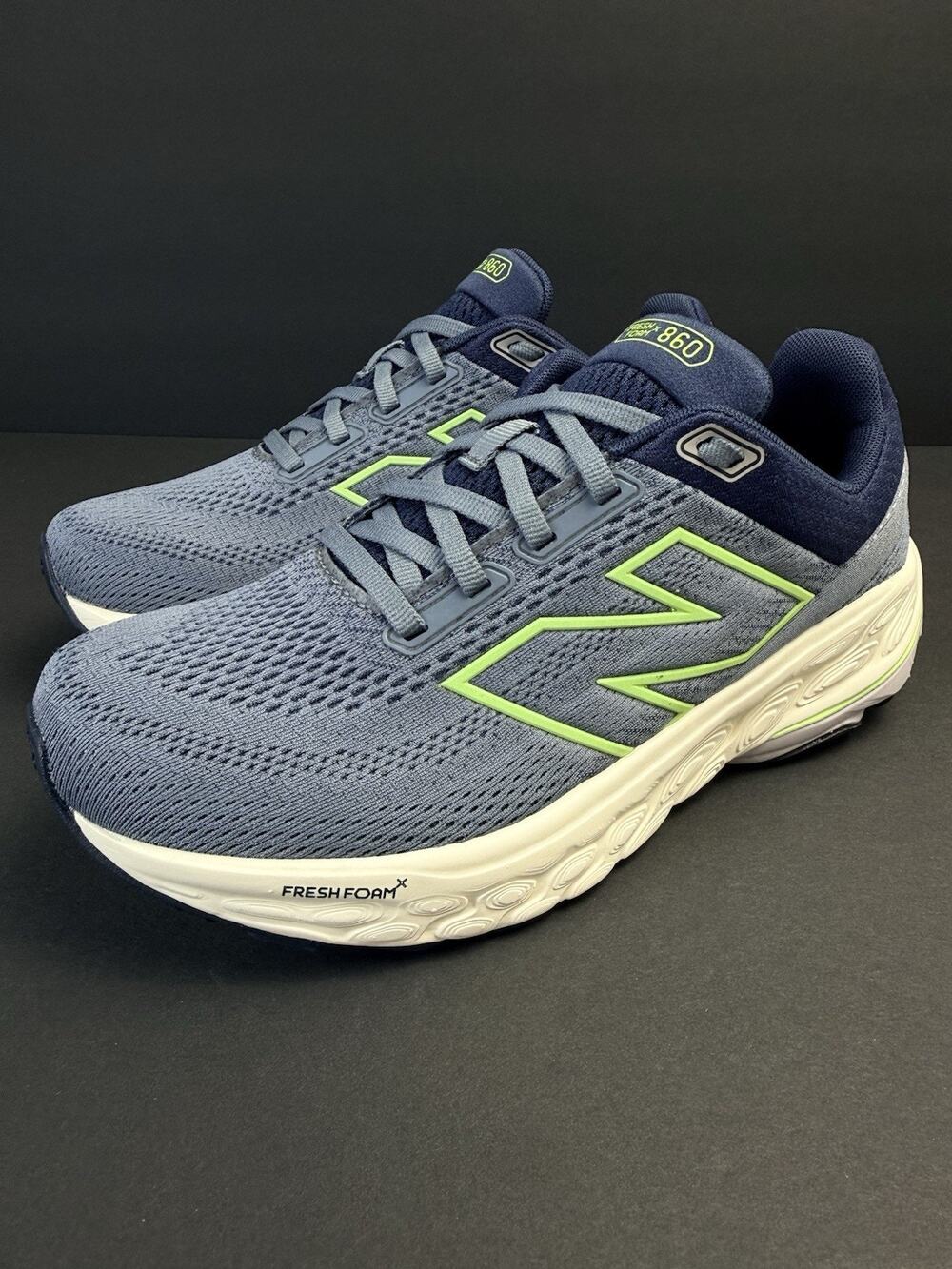 New Balance 860v14 Women’s 9 Men’s 7.5 2E Blue Running Shoes W860L14